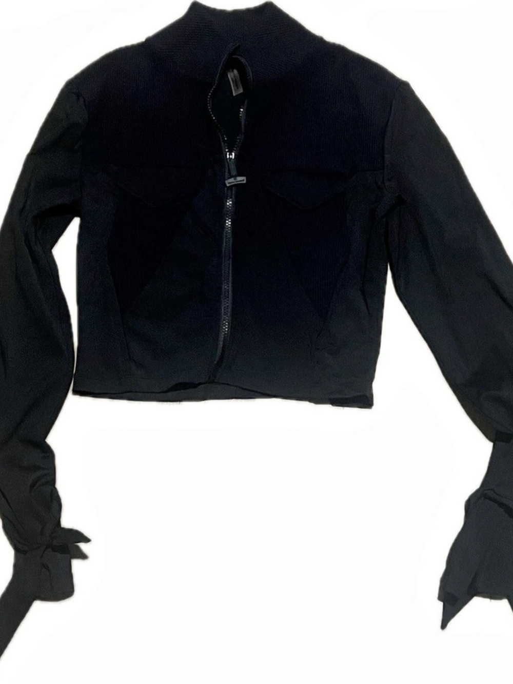 DeVon Windsor Aria Crop Jacket Black Size Small